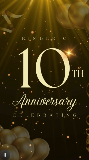 Customize This Animated Anniversary Template | Digital Anniversary Invite | Digital Phone Invitation