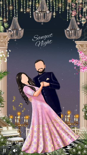 Customize This Animated Anniversary Template | Digital Anniversary Invite | Digital Phone Invitation