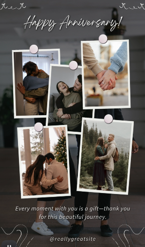Customize This Animated Anniversary Template | Digital Anniversary Invite | Digital Phone Invitation